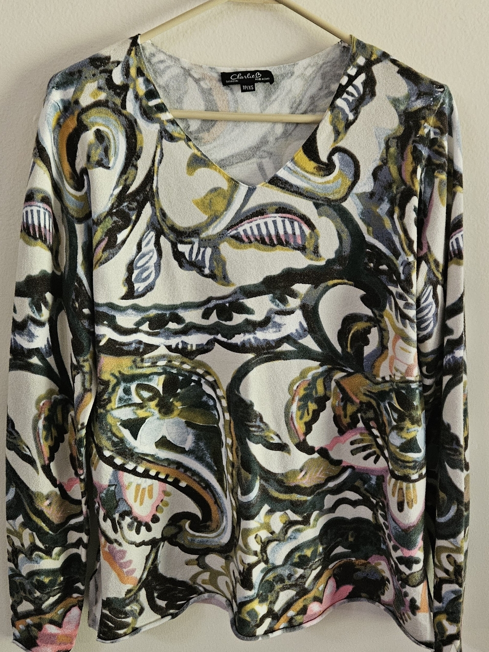 Charlie B Soft And Cozy Sweater. Fall, Layered, Comfy, Cottage, Boho